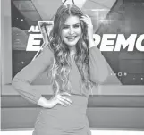  ?? CORTESÍA: TV AZTECA ?? Vanessa Claudio será la conductora