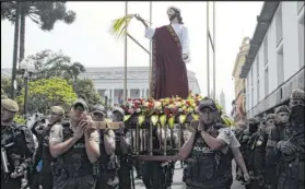  ?? ?? La figura de Jesús, el Nazareno, es la que es venerada durante el Domingo de Ramos.