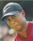  ??  ?? CONFIDENT: Tiger Woods.