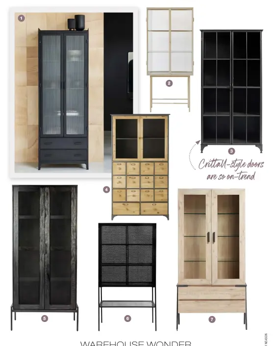  ??  ?? Crittall-style doors are so on-trend