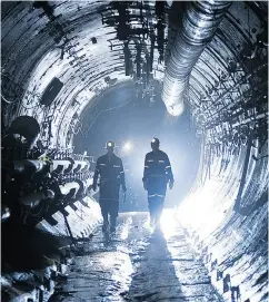  ?? CAMECO ?? Canada is the United States’ largest uranium supplier. Above is Cameco’s Cigar Lake uranium mine.