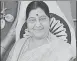  ?? AP ?? ▪ Sushma Swaraj.