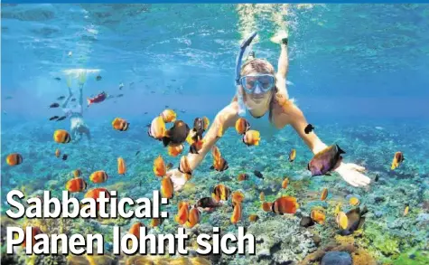  ?? ISTOCK ?? Einfach nur ausspannen und nichts tun kann neuen Schwung ins Berufslebe­n bringen.