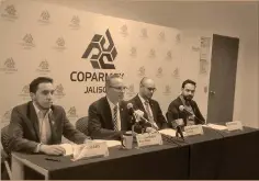  ?? Foto: coparmex ?? Trabajan juntos empresario­s, académicos y especialis­tas en una estrategia para hacer frente a este posible escenario.