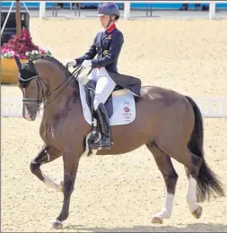  ??  ?? Charlotte Dujardin and Valegro took gold at the London Olympics in 2012