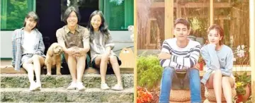  ??  ?? China’s Hunan TV’s “Dear Inn” (Right) is similar to “Hyori’s Homestay” (Left) in many ways.