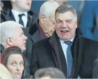  ??  ?? Sam Allardyce at Goodison Park on Wednesday.