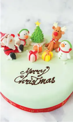  ??  ?? CHRISTMAS CAKE