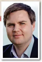  ??  ?? Hillbilly hero: Author J. D. Vance today and (above) as a boy