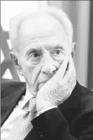  ??  ?? Shimon Peres (en imagen de 2013) uno de los fundadores del Estado de Israel ■ Foto Ap