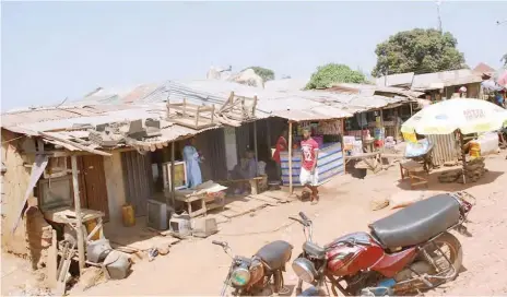  ??  ?? Sabon Gayan market