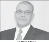  ??  ?? Godfrey Statia