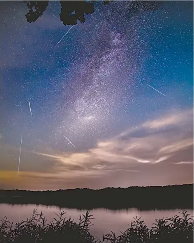  ?? | LUCIAN FLOREA ?? Meteoros de las Perseidas 2020, desde Utah, EE. UU.