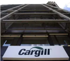  ?? — Reuters photo ?? Cargill is looking to invest in the edible oil products or the downstream sector, which the government was looking into moving forward.