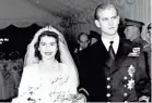  ?? AP ?? The Greek prince became Philip, Duke of Edinburgh, on his wedding day, by Elizabeth’s father, King George VI.