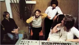  ?? (Apple) ?? THE BEATLES during the recording of ‘Let It Be.’