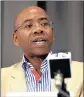  ?? PHOTO: NOKUTHULA MBATHA ?? Bonang Mohale made it clear business supported President Jacob Zuma’s removal.