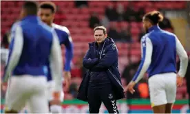  ?? Photograph: Andrew Matthews/PA ?? Frank Lampard has overseen two convincing home victories and two convincing away defeats in his first weeks at Everton.