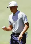  ?? Andrew Redington / Getty Images ?? Cameron Champ’s Masters invitation this year came by winning the 3M Open in July.