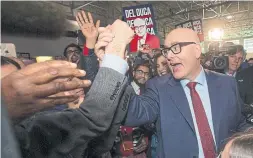  ?? RICK MADONIK TORONTO STAR FILE PHOTO ?? In a speech being delivered Sunday, Liberal Leader Steven Del Duca will promise to resign if he doesn’t change Ontario’s electoral system in his first term.