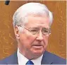  ??  ?? RESIGNED Michael Fallon