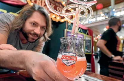  ??  ?? Jos Ruffell of Garage Project hopes the venture will turn New Zealand craft beer into a sought-after global brand.