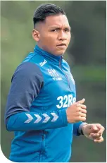  ??  ?? Alfredo Morelos could be the subject of a transfer bid