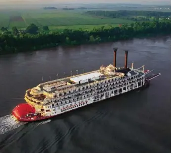  ?? AVALON WATERWAYS ?? The American Queen’s 12-day trip includes two nights in Nashville, one night in New Orleans and a seven-night sailing out of Memphis to ports of call including Helena, Vicksburg, Natchez, St. Francisvil­le and Baton Rouge.