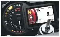  ??  ?? New dash includes TFT display inspired by that of H2 SX