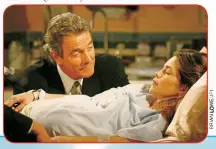  ??  ?? Sleepy Time Gal: Victor (Eric Braeden) hoped and prayed that his daughter would wake up.