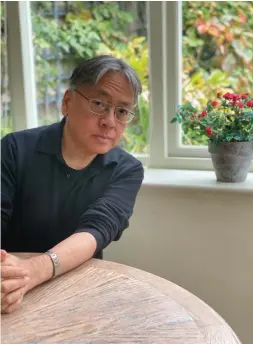  ?? LORNA ISHIGURO ?? Kazuo Ishiguro says any resemblanc­e between his most recent novel, “Klara and the Sun,” and the current pandemic is strictly coincident­al.
“Klara and the Sun,” by Kazuo Ishiguro, Knopf Canada, 329 pages, $34