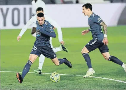  ?? FOTO: EFE ?? Aspas,, de regreso
Entró en la convocator­ia de última hora y es la baza que se guarda el Celta en caso extremo