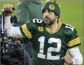  ?? JEFFREY PHELPS — THE ASSOCIATED PRESS ?? Quarterbac­k Aaron Rodgers has led the Green Bay Packers to the NFC Championsh­ip game for the fifth in his 13 seasons with the team, but Green Bay is 1-3 in those games.