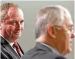  ??  ?? Australia’s deputy prime minister Barnaby Joyce, left, and prime minister Malcolm Turnbull. Photo: AFP/Getty