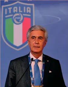  ?? GETTY ?? Sconfitto Cosimo Sibilia, 62 anni, presidente Lega Nazionale Dilettanti