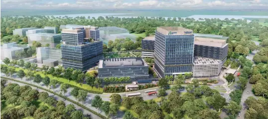  ?? URA, OCBC CREDIT RESEARCH CAPITALAND ?? Several local developers have been focusing more on so-called new economy assets, such as the $883 million joint venture by CapitaLand Developmen­t and Ascendas REIT to redevelop 1 Science Park Drive