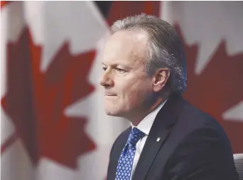  ??  ?? Stephen Poloz - La Presse canadienne: Sean Kilpatrick