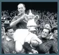  ??  ?? 1948 FA CUP: Manchester United captain Johnny Carey was top man