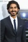  ??  ?? Dev Patel