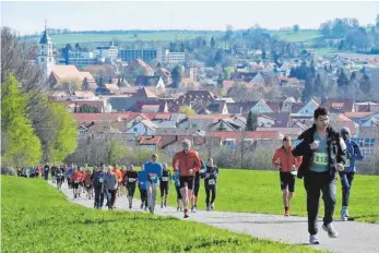  ?? FOTO: JOSEF HANSS ?? Aus der Stadt hinaus in die Landschaft führen die Strecken des WuLaLa.