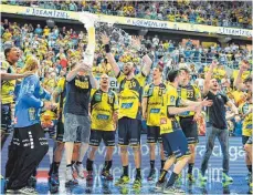  ?? FOTO: DPA ?? Die Rhein-Neckar Löwen gehen als Titelverte­idiger in die Saison.