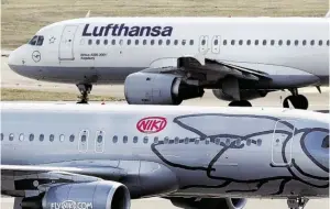  ?? BILD: SN/APA ?? Die EU hat Zweifel an der Übernahme von Niki durch Lufthansa.