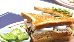  ?? — Picture: Pexels Yaw Ansukyerem­eh ?? There was a time when a toasted sandwich maker was a kitchen staple, but your air fryer might do the job just as well.