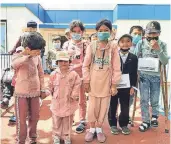  ?? FOTO: FRIEDENSDO­RF ?? Das Friedensdo­rf hat kranke und verletzte Kinder aus Usbekistan aufgenomme­n.