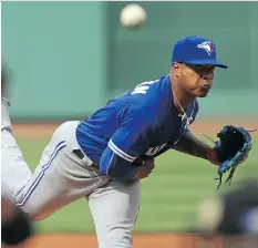  ?? ADAM GLANZMAN/GETTY IMAGES ?? Marcus Stroman has struggled of late, but manager John Gibbons doesn't seem particular­ly concerned.