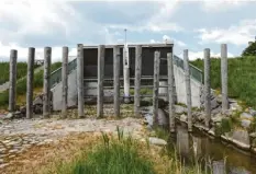  ?? Foto: Karin Marz ?? Der Staudamm in Langenneuf­nach ist eine der Hochwasser­maßnahmen, der den bayerische­n Staatsprei­s 2018 gewonnen hat.