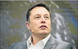  ??  ?? SKY’S THE LIMIT: South African-born SpaceX head Elon Musk, hopes the successful landing of its powerful Falcon 9 rocket at Cape Canaveral will boost cost-saving efforts