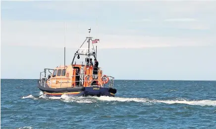  ??  ?? Volunteer RNLI crews around Wales are set to appear in a BBC documentar­y following rescues at sea
