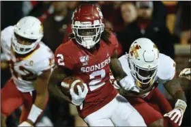  ?? (AP/Sue Ogrocki) ?? CeeDee Lamb, who was selected by the Dallas Cowboys with the 17th pick of the NFL Draft on Thursday, had 62 receptions for 1,327 yards and 14 touchdowns at Oklahoma last season.