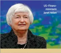  ?? ?? US–Finanzmini­sterin Janet Yellen